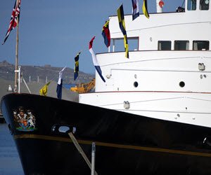 The Royal Yacht Britannia