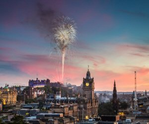 Fireworks over Edinburgh