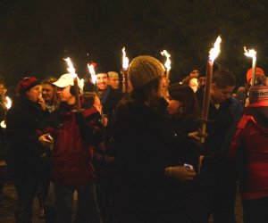 Hogmanay torchlight procession