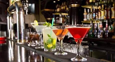 Drinking the best cocktails