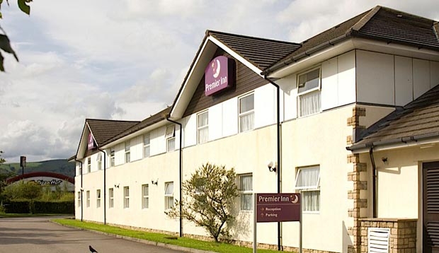 Outside of Premier Inn Caerphilly Crossways