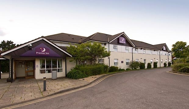Front view of Premier Inn Caerphilly