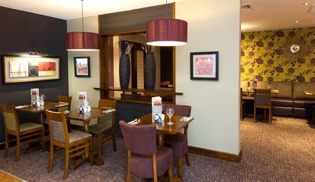 Thyme restaurant inside Premier Inn Camberley hotel