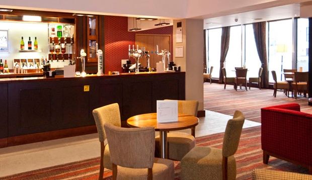 Bar area at Premier Inn Cardiff City Centre
