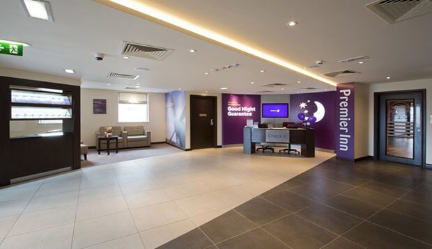 Reception at Premier Inn Catterick Garrison