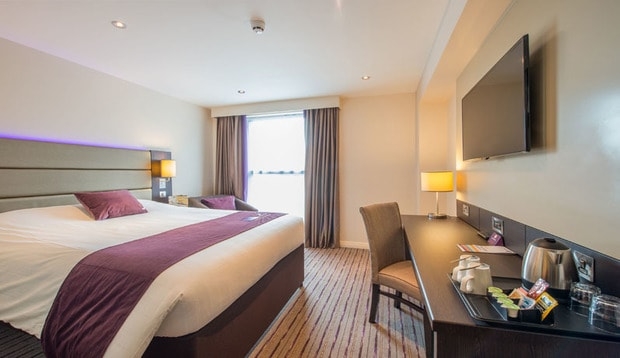 Bedroom at Premier Inn Chelmsford City Centre