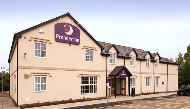 Exterior of Premier Inn Cwmbran
