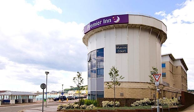 Exterior of Premier Inn Dover Central (Eastern Ferry Terminal)