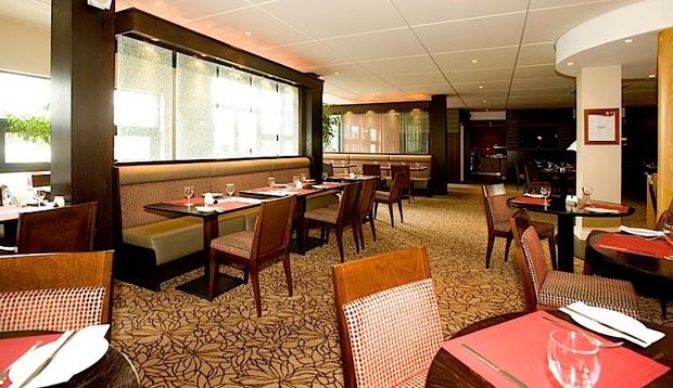 Bar area at Premier Inn Dumfries