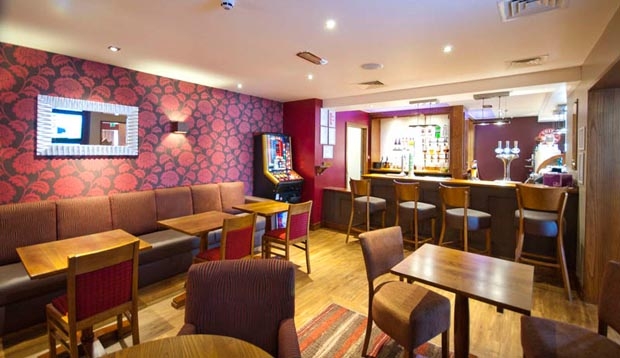 Bar area at Premier Inn Edinburgh Airport (Newbridge)