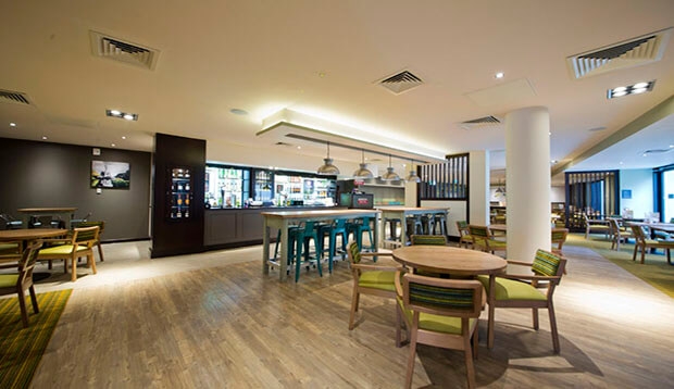 Bar at Premier Inn Edinburgh City Centre Royal Mile