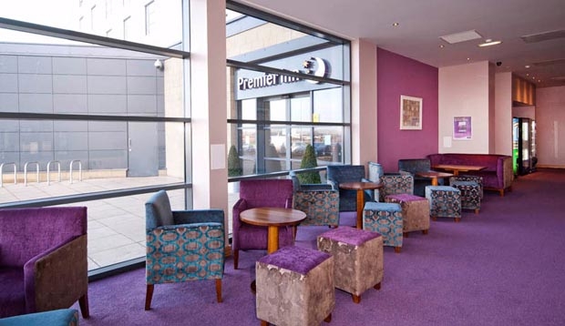 Restaurant area at Premier Inn Edinburgh Park (The Gyle)