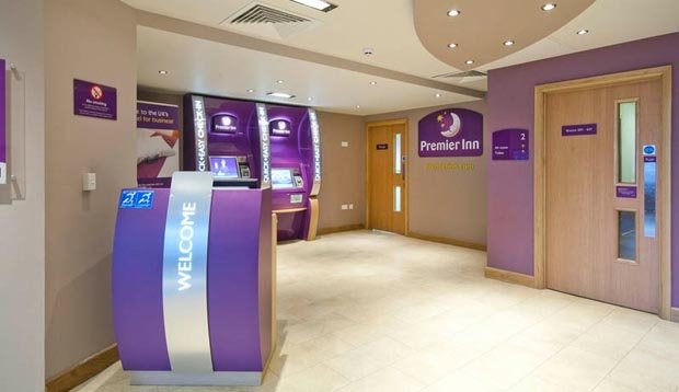 Reception at Premier Inn Edinburgh City Centre (Princes Street)