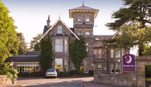 Exterior of Premier Inn Edinburgh A1 (Musselburgh)