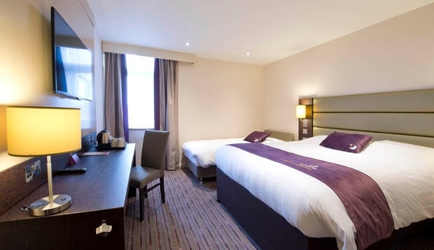 Family room at Premier Inn Glasgow Braehead