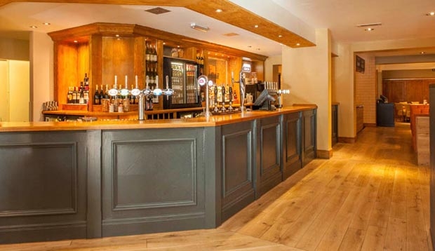 Bar area at Premier Inn Guildford North (A3)