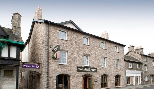 Exterior at Premier Inn Kendal Central