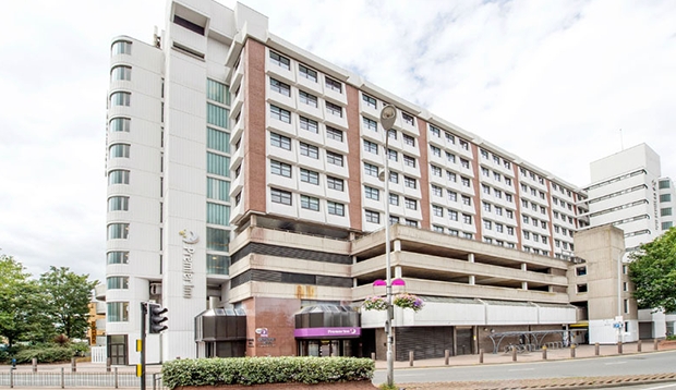 Front of Premier Inn London Kingston hotel