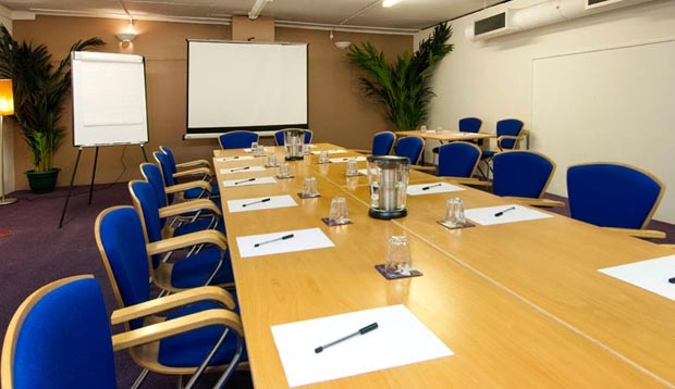 Meeting room at Premier Inn London Euston hotel
