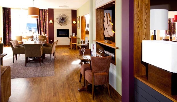 Restaurant area at Premier Inn London Greenwich