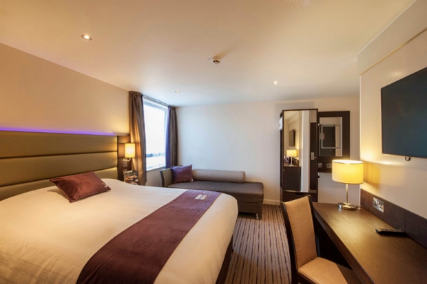 Family room at Premier Inn London Holborn hotel