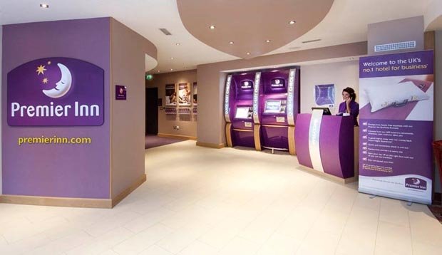 Reception at Premier Inn London Richmond