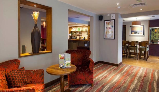 Restaurant area at Premier Inn London Richmond