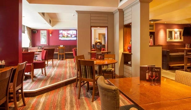 Restaurant area at Premier Inn London Tower Bridge hotel