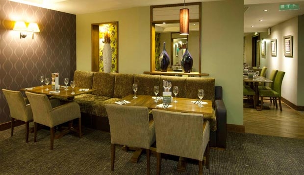 Restaurant area at Premier Inn London Waterloo (Westminster Bridge) hotel