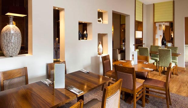 Restaurant at Premier Inn Manchester City (Piccadilly) hotel