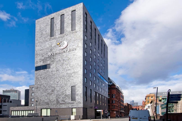 Exterior at Premier Inn Manchester City (Piccadilly) hotel
