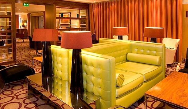 Inside restaurant at Premier Inn Manchester Old Trafford hotel