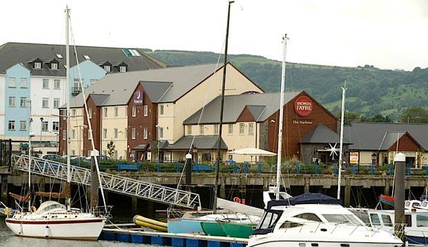 Exterior of Premier Inn Hotel Carrickfergus