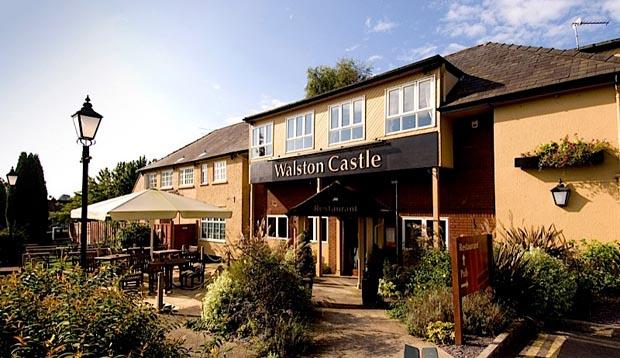 Restaurant area at Premier Inn Cardiff West