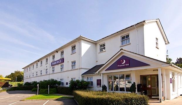 Exterior of Premier Inn Hotel Cheltenham Central