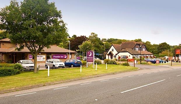 Exterior of Premier Inn Hotel Dover (A20)