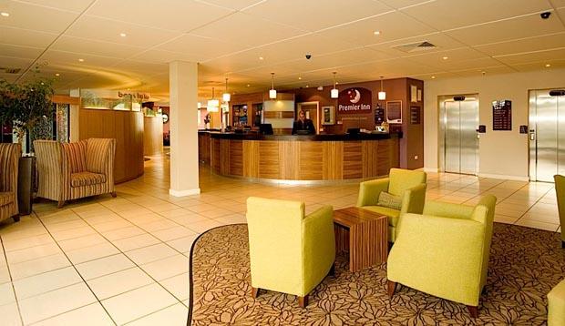 Reception at Premier Inn Dublin