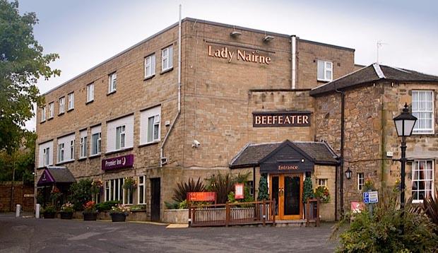 Exterior of Premier Inn Edinburgh East