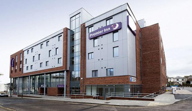 Exterior at Premier Inn Exeter City Centre