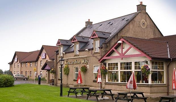 Exterior of Premier Inn Hotel Falkirk North