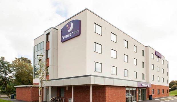 Exterior of Premier Inn Gosport