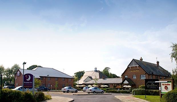 Surrounding area at Premier Inn Hotel Ipswich South East
