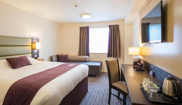 Family room at Premier Inn Lichfield City Centre hotel