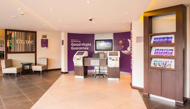 Reception at Premier Inn Luton Town Centre