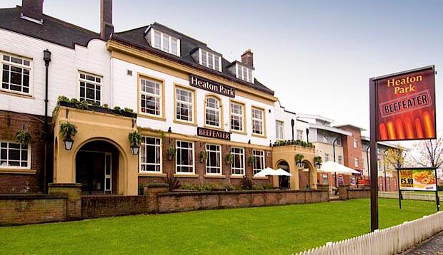 Exterior of Premier Inn Manchester (Heaton Park) hotel