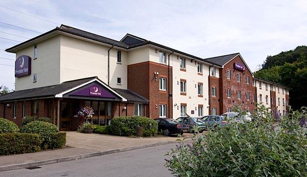 Outside Premier Inn Newport Wales (M4, J24) hotel