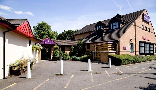 Outside Premier Inn Northampton South (Wootton) hotel 