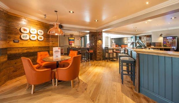 Beefeater Restaurant area at Premier Inn Runcorn
