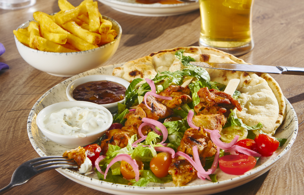 Mouth watering meals