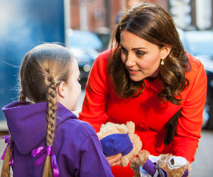 HRH The Duchess of Cambridge at Great Ormond Street Hospital